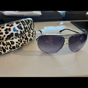 Michael Kors purple sunglasses